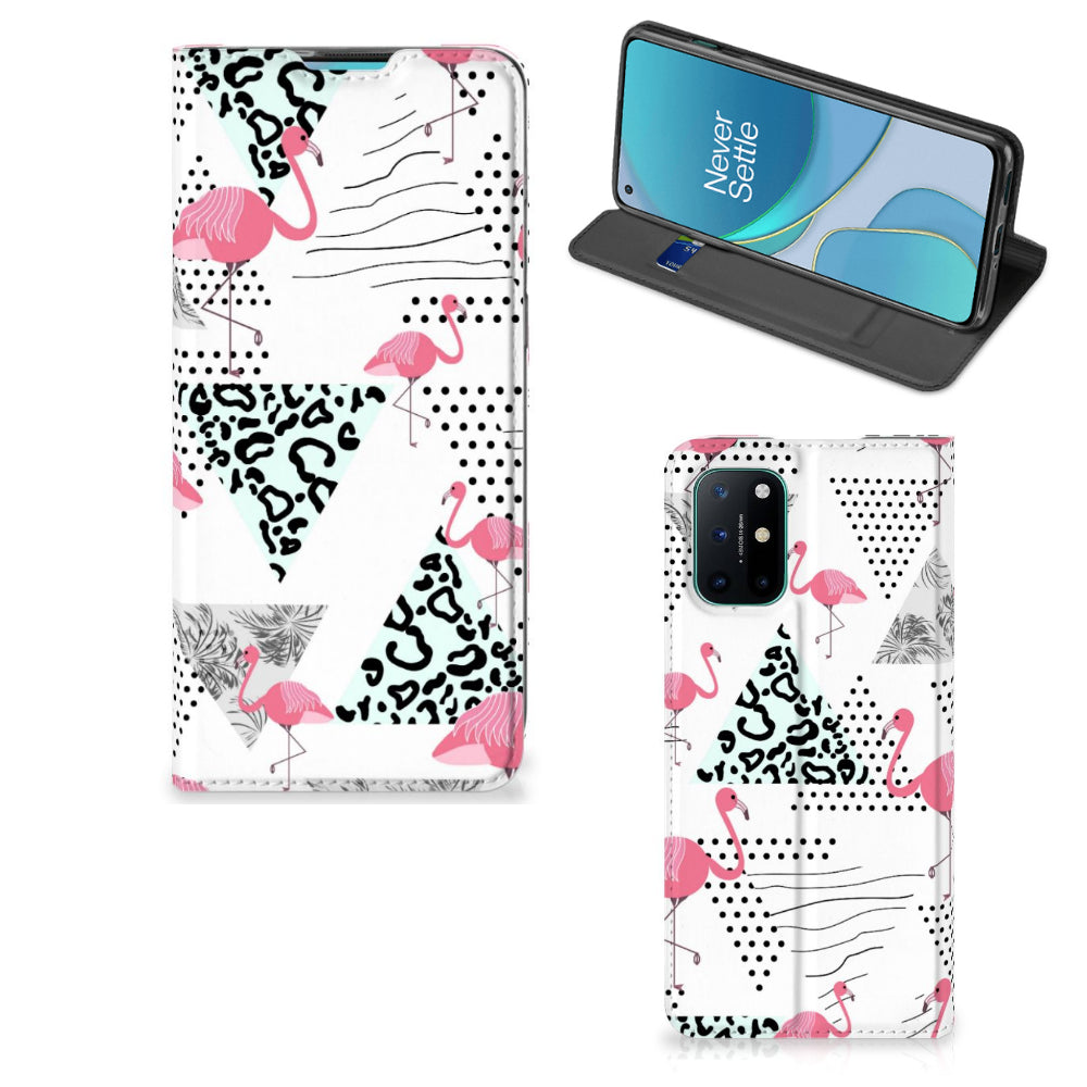 OnePlus 8T Hoesje maken Flamingo Triangle
