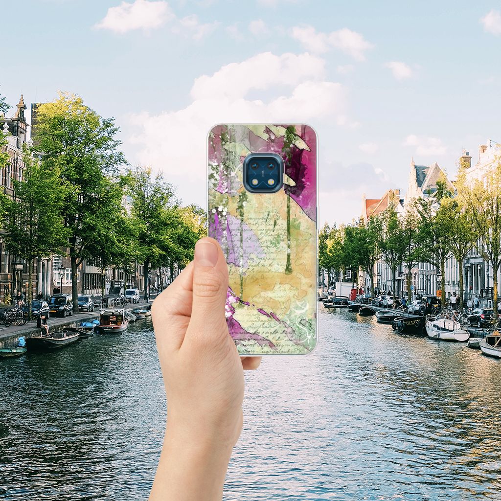 Hoesje maken Nokia XR20 Letter Painting B2C Telecom
