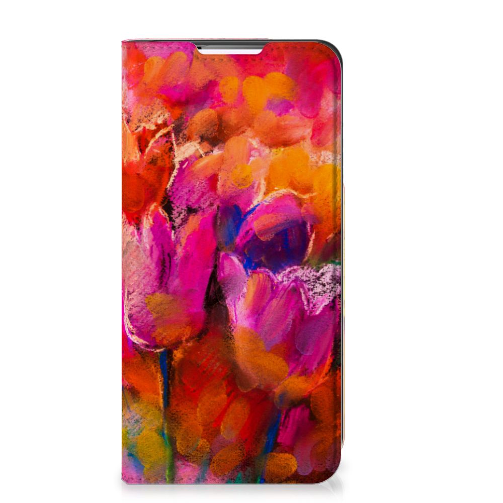 Bookcase Samsung Galaxy S22 Plus Tulips - B2C Telecom