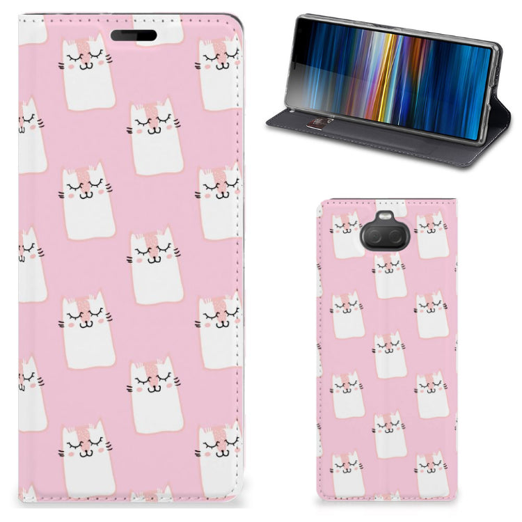 Sony Xperia 10 Hoesje maken Sleeping Cats