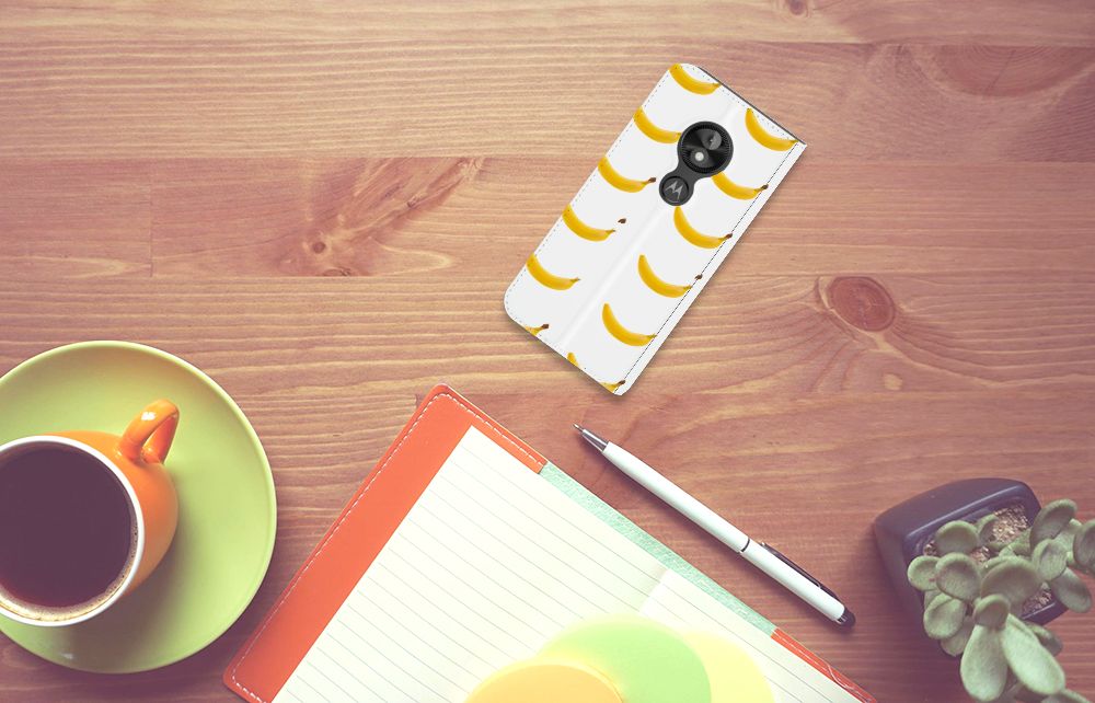 Motorola Moto E5 Play Flip Style Cover Banana