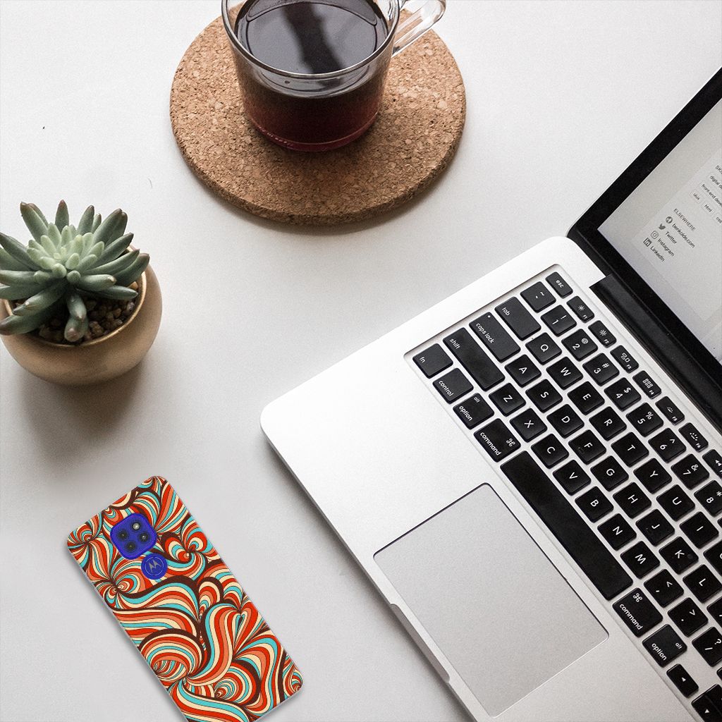 Motorola Moto G9 Play | E7 Plus Hoesje maken Retro B2C Telecom