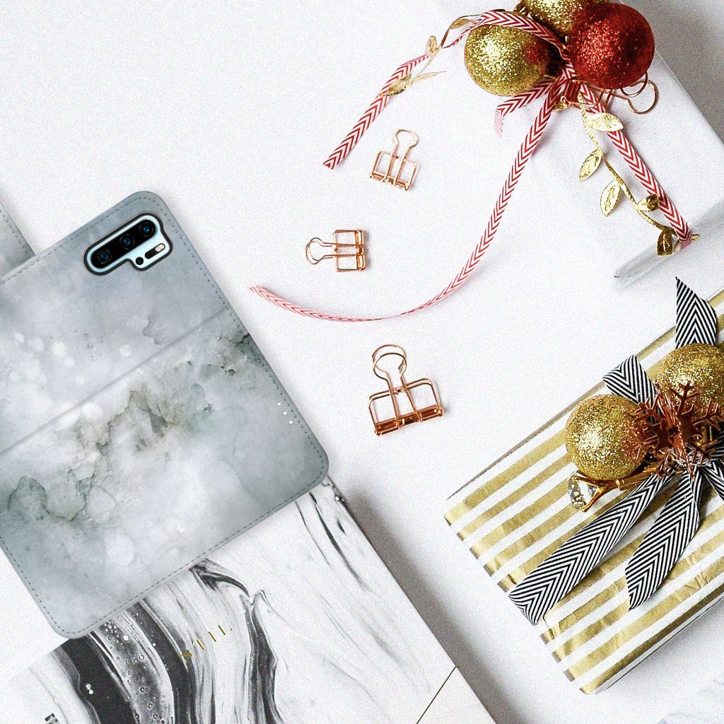 Hoesje Huawei P30 Pro Painting Grey