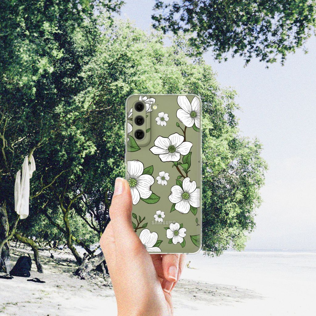 Samsung Galaxy S21FE TPU Case Dogwood Flowers B2C Telecom