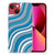 Apple iPhone 13 TPU bumper Waves Blue