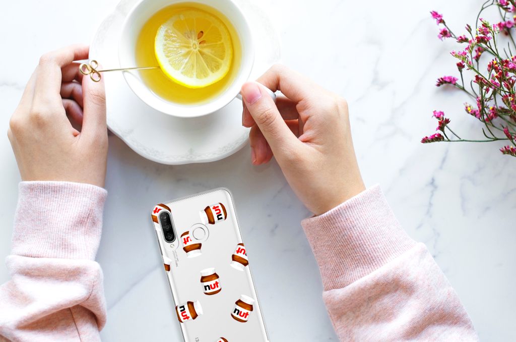 Huawei P30 Lite Siliconen Case Nut Jar