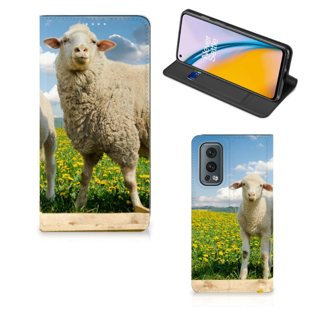OnePlus Nord 2 5G Hoesje maken Schaap en Lammetje