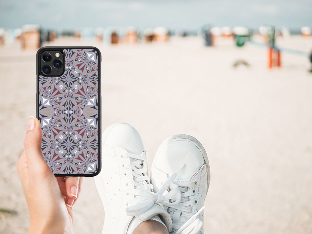 Apple iPhone 11 Pro Max Gripcase Flower Tiles B2C Telecom