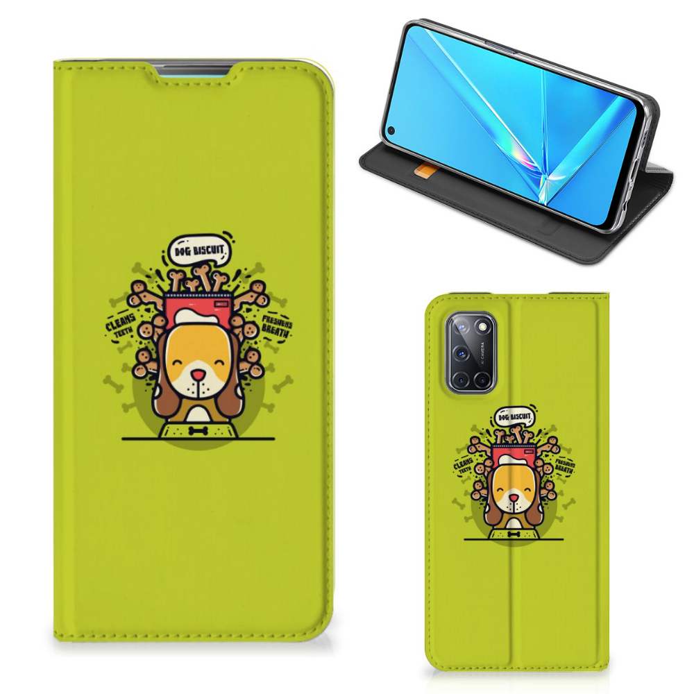 OPPO A52 | A72 Magnet Case Doggy Biscuit