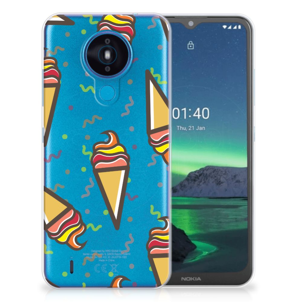 Nokia 1.4 Siliconen Case Icecream