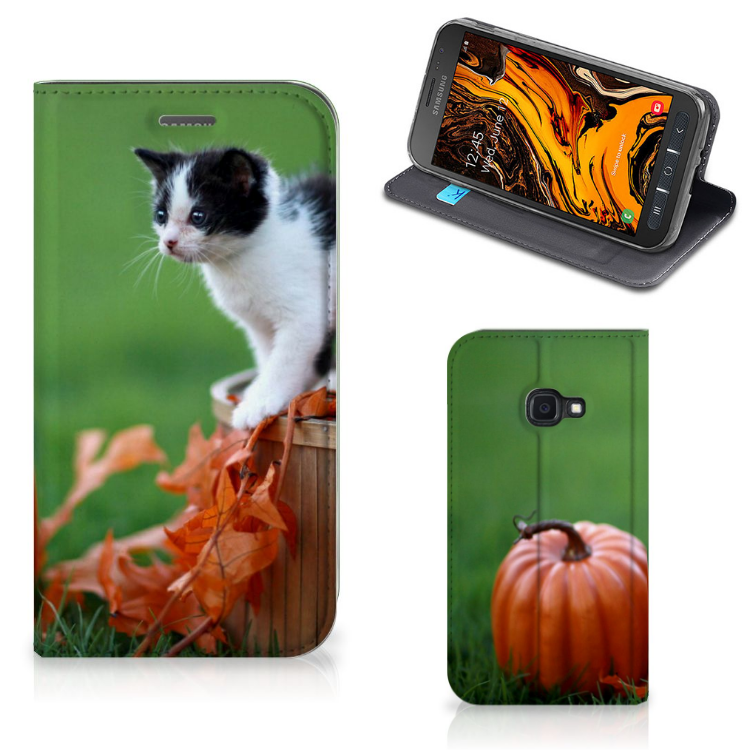 Samsung Galaxy Xcover 4s Hoesje maken Kitten