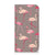 iPhone 15 Plus Hoesje maken Flamingo met kleurrijke flamingo's op een grijze achtergrond.