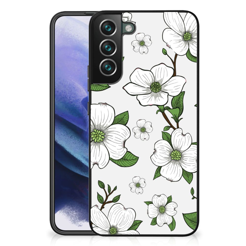 Samsung Galaxy S22 Plus Bloemen Hoesje Dogwood Flowers