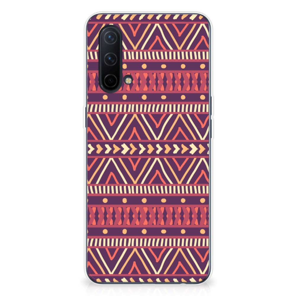 OnePlus Nord CE 5G TPU bumper Aztec Paars B2C Telecom