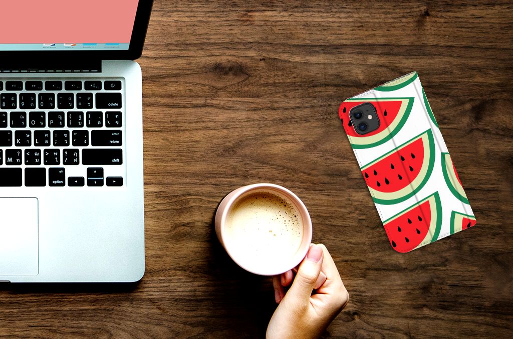 Apple iPhone 11 Flip Style Cover Watermelons