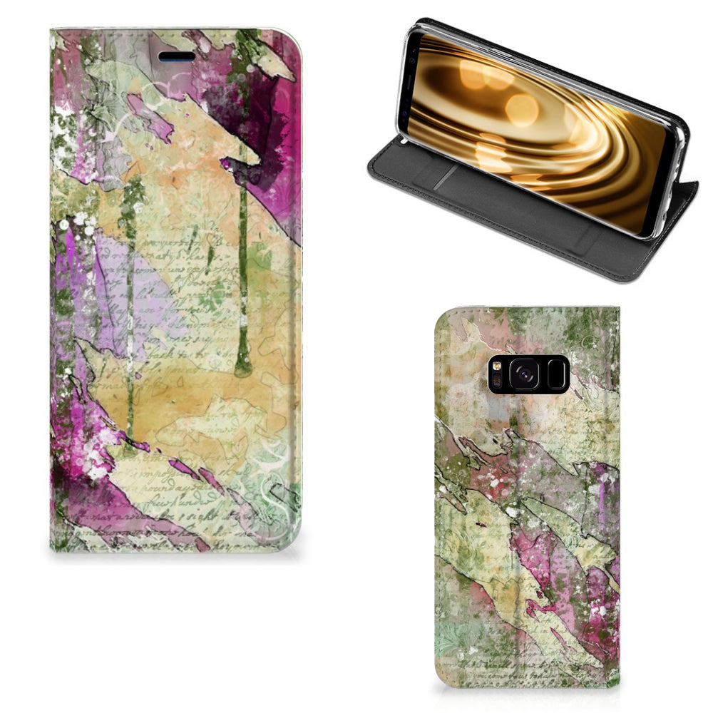 Bookcase Samsung Galaxy S8 Letter Painting