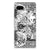 Silicone Back Case Google Pixel 6A Skulls Angel B2C Telecom