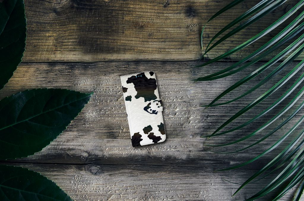 Xiaomi Redmi 10 Telefoonhoesje met Pasjes Koeienvlekken