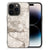 iPhone 15 Pro Marmeren Print Telefoonhoesje Marmer Beige