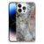 iPhone 14 Pro Max TPU Siliconen Hoesje Marmer Grijs