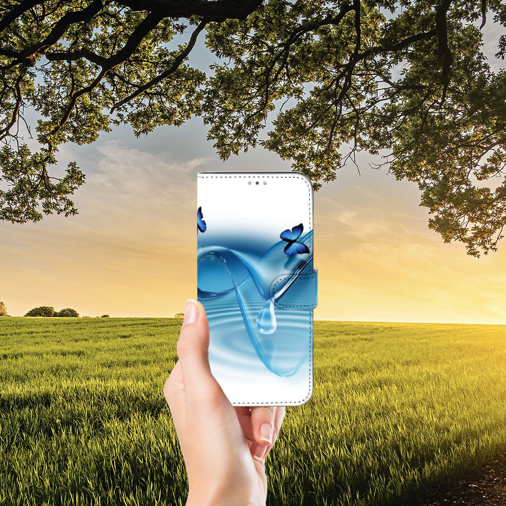 Xiaomi Redmi Note 11 Pro 5G/4G Telefoonhoesje met Pasjes Vlinders