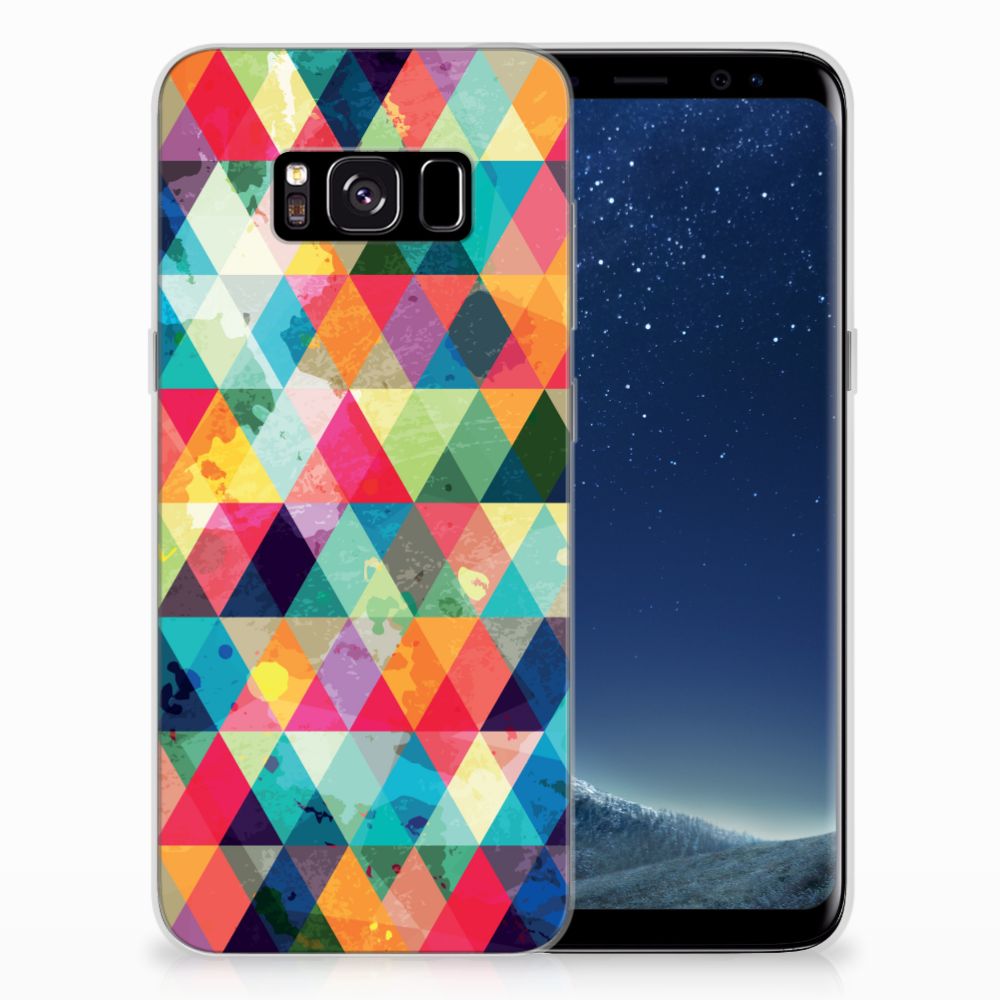 Samsung Galaxy S8 TPU bumper Geruit
