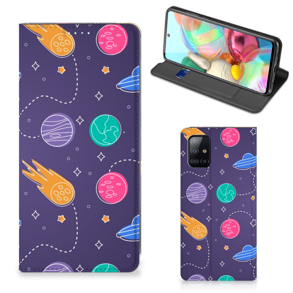 Samsung Galaxy A71 Hippe Standcase Space