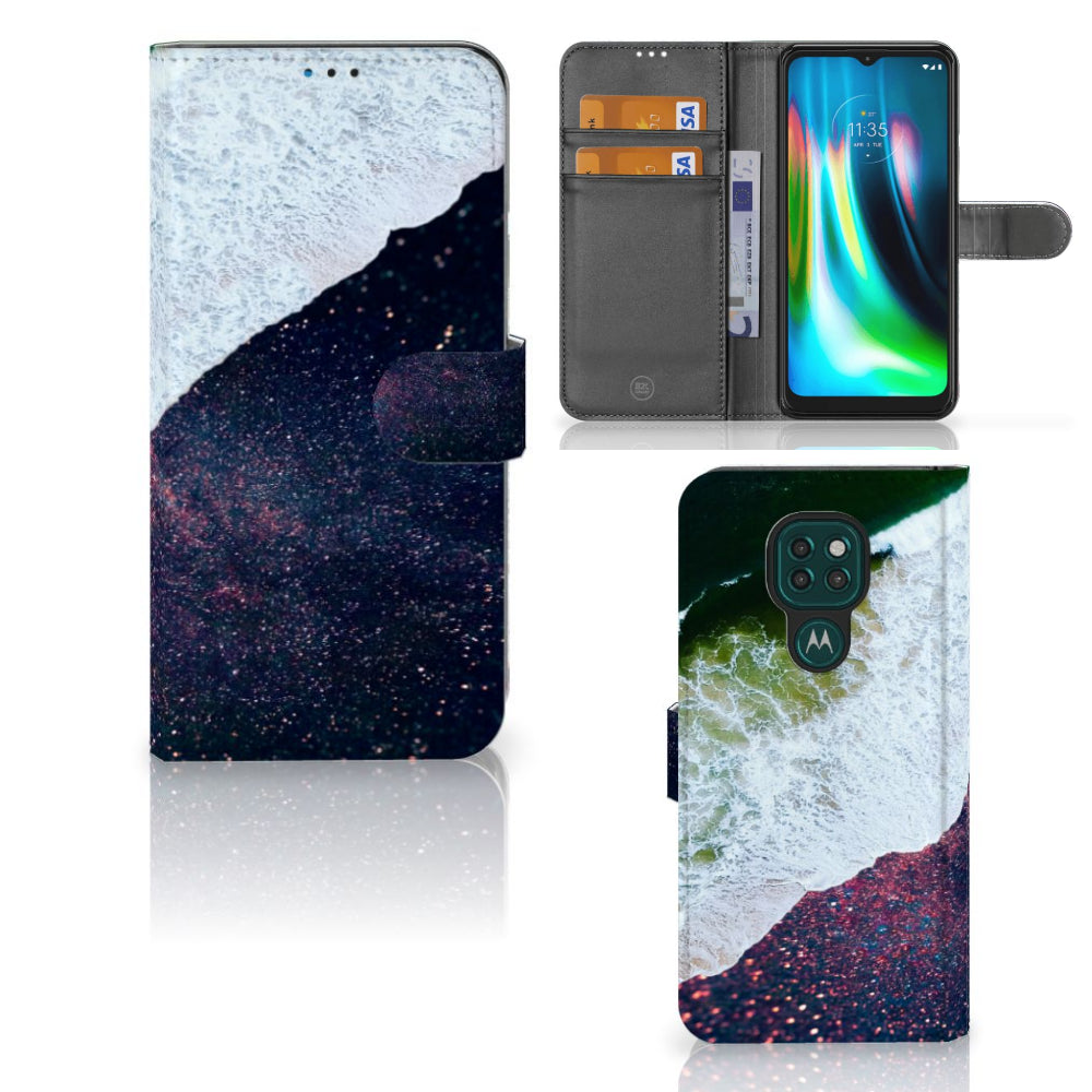 Motorola Moto G9 Play | E7 Plus Book Case Sea in Space