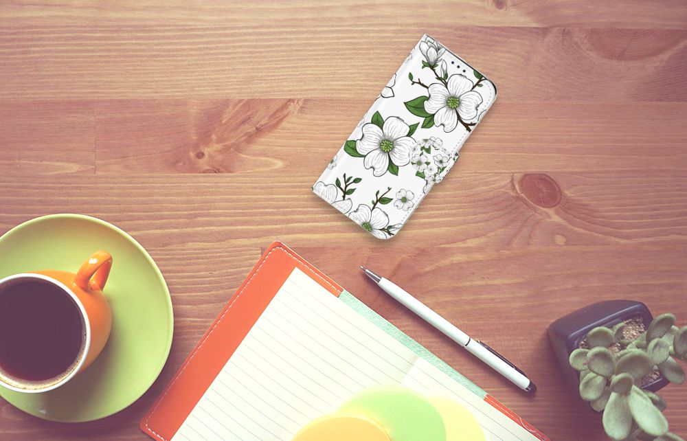 Samsung Galaxy A20e Hoesje Dogwood Flowers