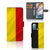 Motorola Moto G60 Bookstyle Case Belgische Vlag