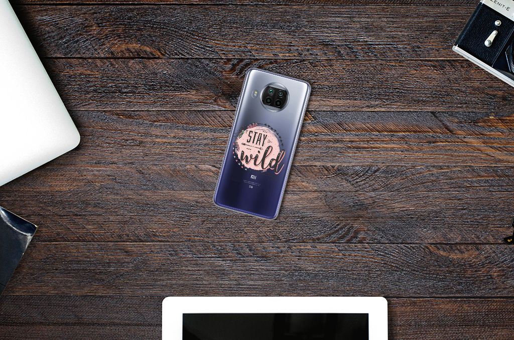 Xiaomi Mi 10T Lite Telefoonhoesje met Naam Boho Stay Wild B2C Telecom