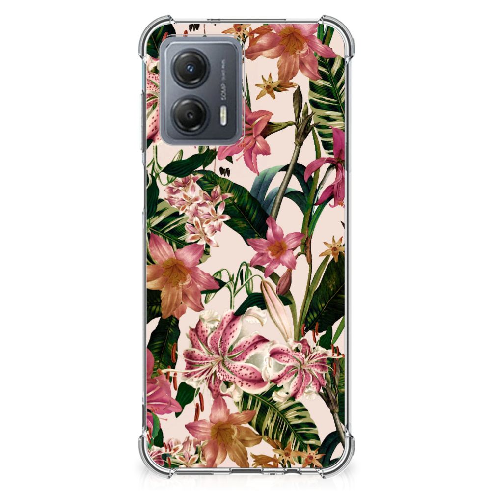 Motorola Moto G53 Case Flowers B2C Telecom