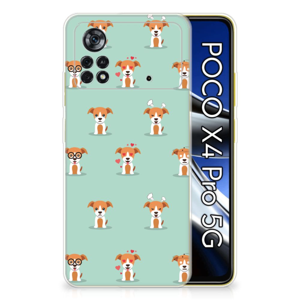 Xiaomi Poco X4 Pro 5G TPU Hoesje Pups B2C Telecom
