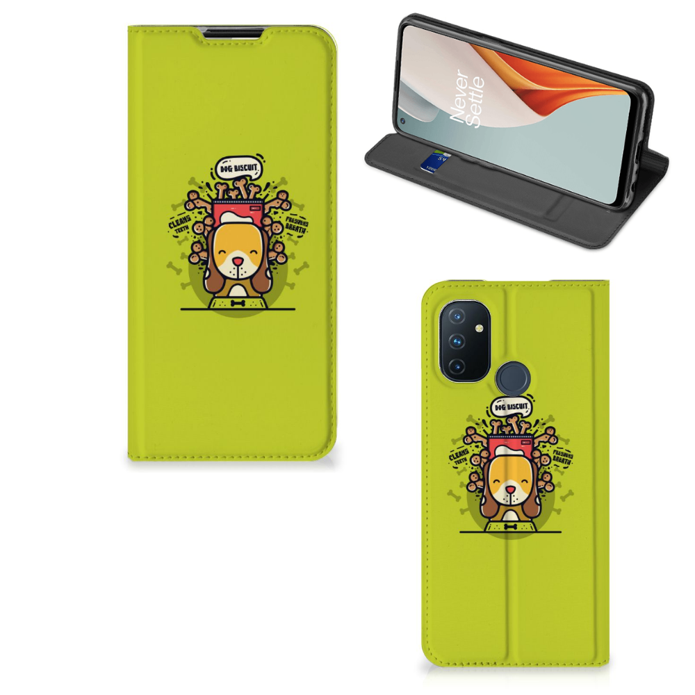 OnePlus Nord N100 Magnet Case Doggy Biscuit