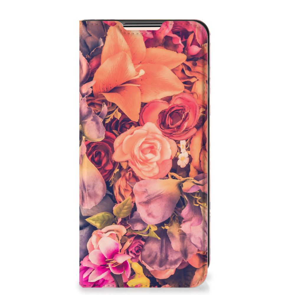 Xiaomi Redmi Note 10/10T 5G | Poco M3 Pro Smart Cover Bosje Bloemen - B2C Telecom