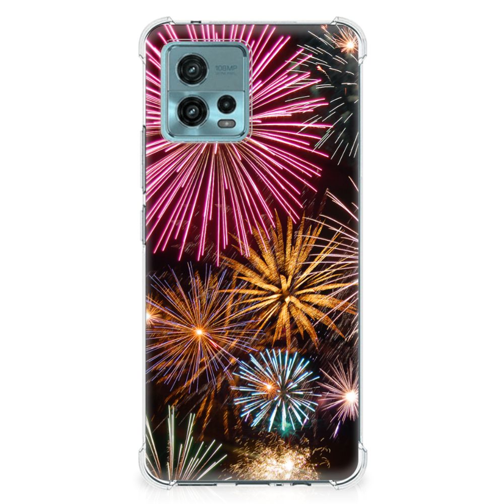 otorola Moto G72 Anti Shock Bumper Case Vuurwerk