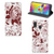 Bookcase Samsung Galaxy M20 Watercolor Flowers