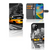 Apple iPhone 14 Flip Cover New York Taxi design met zwart-wit taxi en opbergvakjes voor stijl en functionaliteit đŊ.