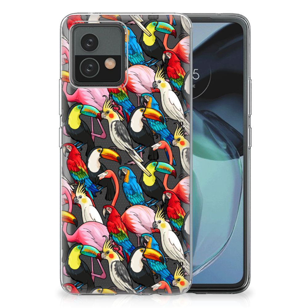 Motorola Moto G72 TPU Hoesje Birds B2C Telecom