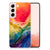 Hoesje maken Samsung Galaxy S22 Watercolor Dark