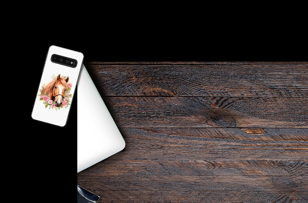 Back Cover voor Samsung Galaxy S10 Paard B2C Telecom