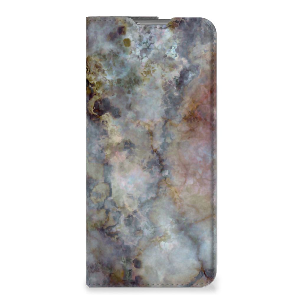 OPPO Find X5 Pro Standcase Marmer Grijs - B2C Telecom