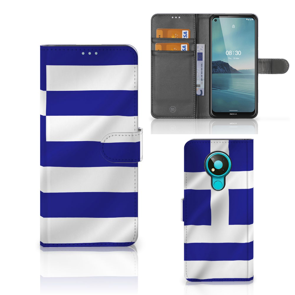 Nokia 3.4 Bookstyle Case Griekenland