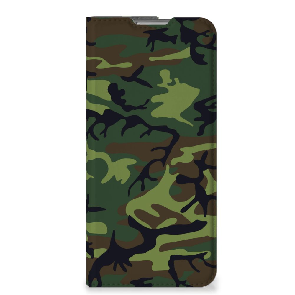 OPPO Find X5 Pro Hoesje met Magneet Army Dark - B2C Telecom