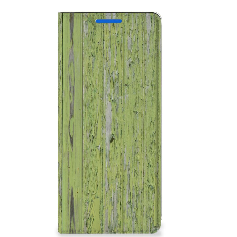 OPPO Reno 6 Pro Plus 5G Book Wallet Case Green Wood - B2C Telecom