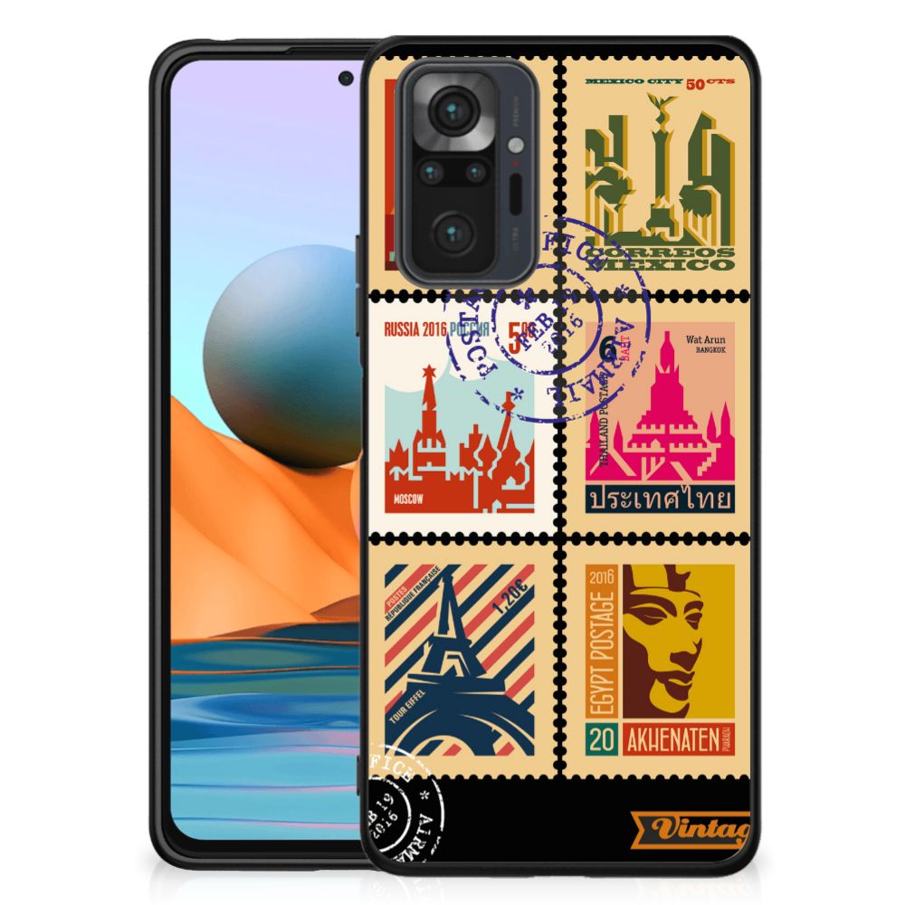 Xiaomi Redmi Note 10 Pro TPU Backcover Postzegels