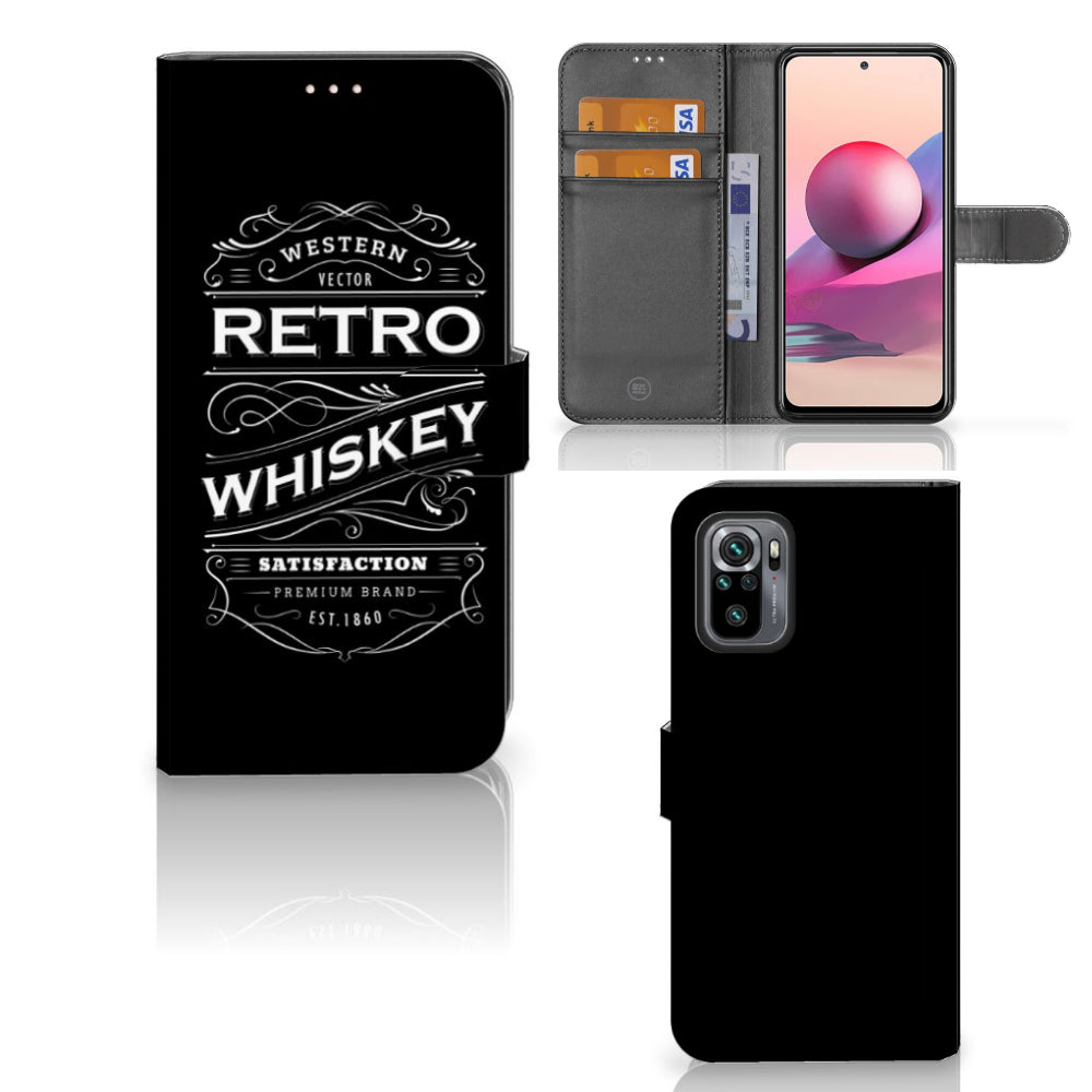 Xiaomi Redmi Note 10S | 10 4G | Poco M5s Book Cover Whiskey