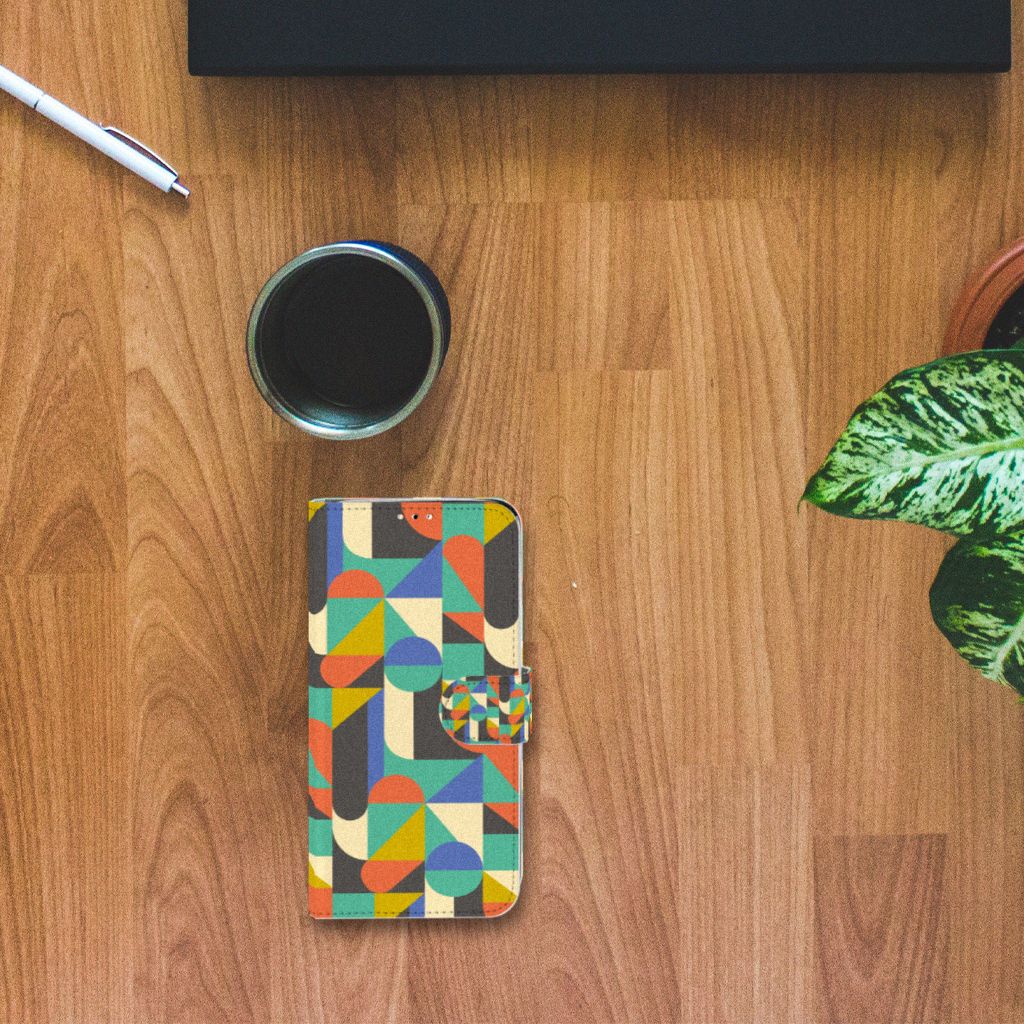 Huawei Y6 (2019) Telefoon Hoesje Funky Retro