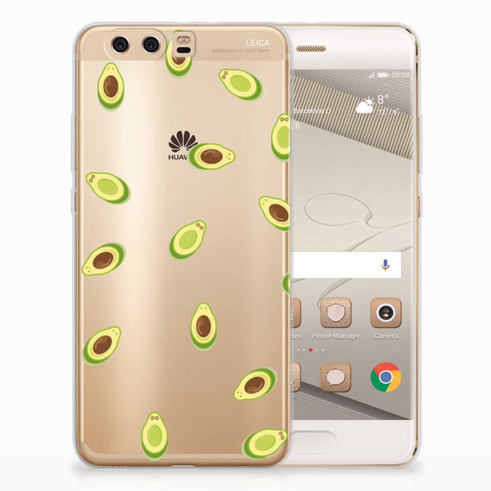 Huawei P10 Plus Siliconen Case Avocado