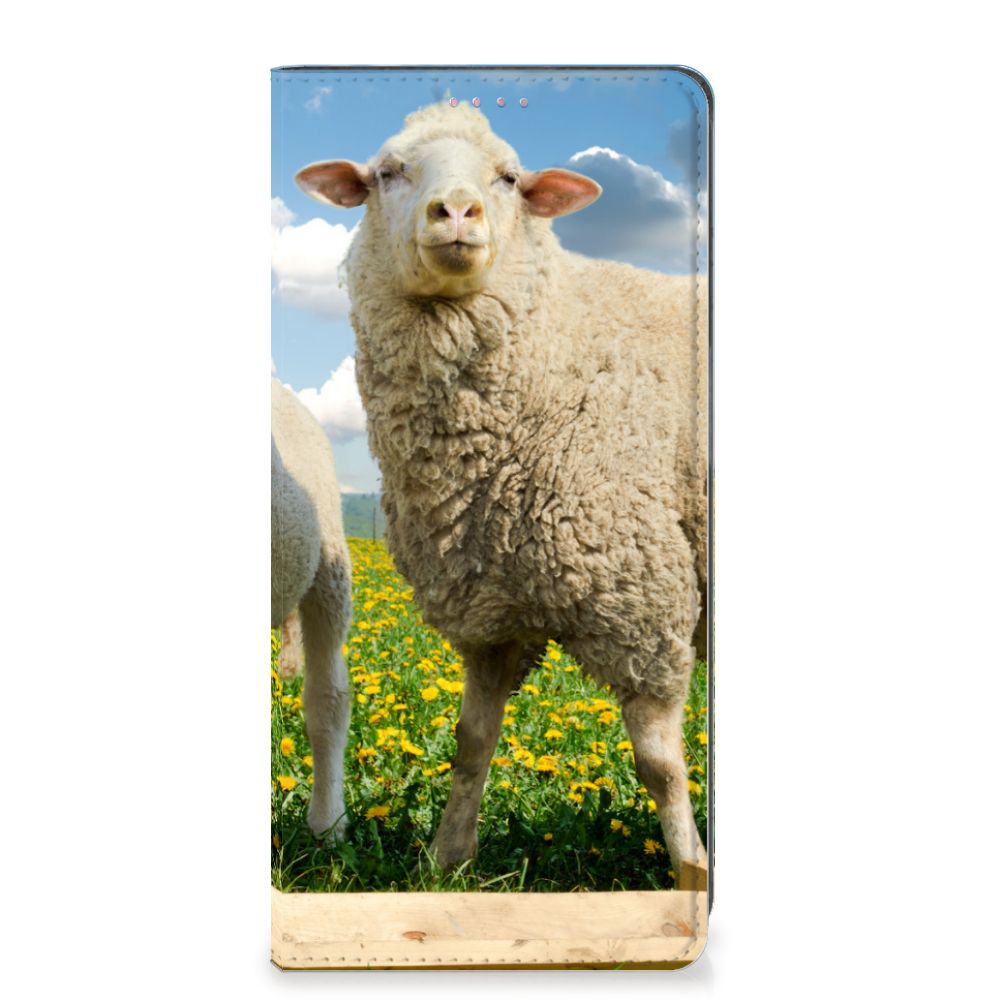 OPPO A54 5G | A74 5G | A93 5G Hoesje maken Schaap en Lammetje - B2C Telecom